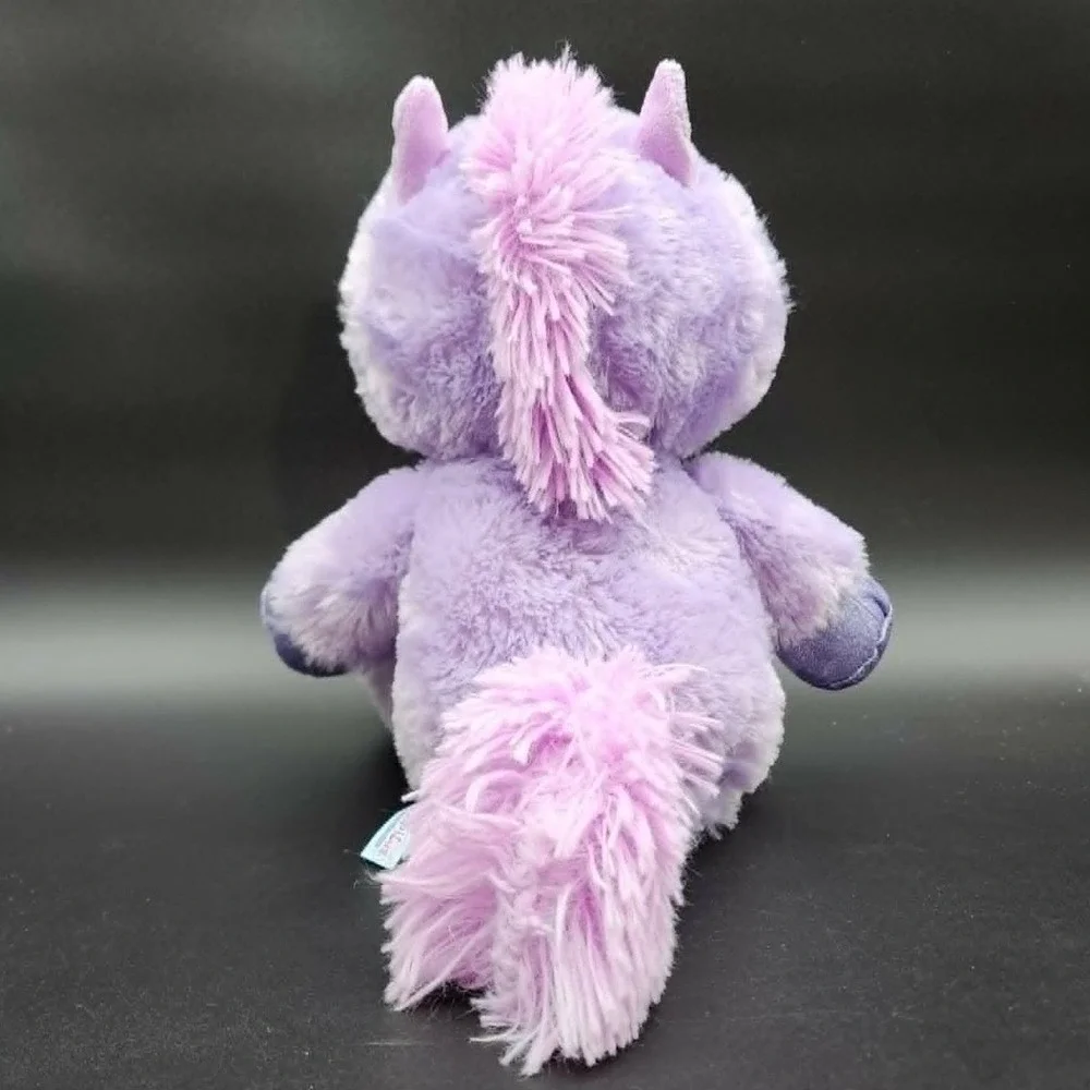 Purple Unicorn Plush Kids 10